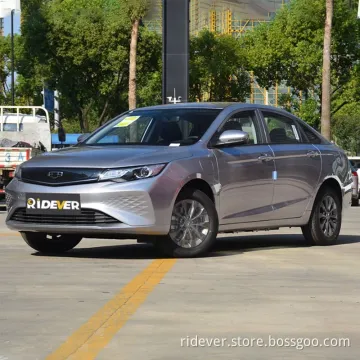 Ridever New Arrival 2021 Gee Ly Emgrand EV500 4 Doors 5 Seats Sedan Pure Electirc Vehicle 421 Kilometers LHD China Cheap Vehicle Fast Charging Used Cheap Cars